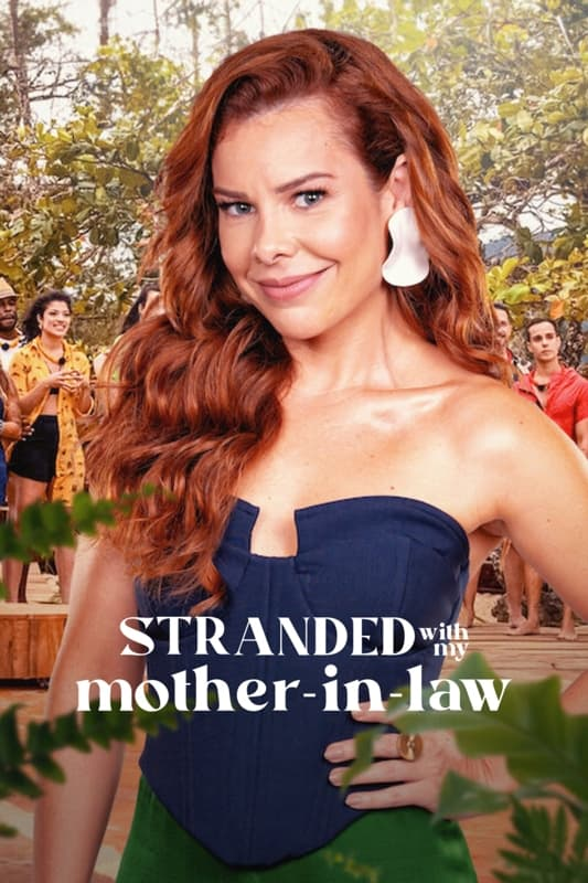Stranded with My Mother-in-Law poster showing couples on a tropical shore.